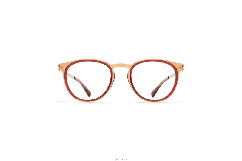 Frame: A60 Champagne Gold/Pine Honey MYKITA SIWA 6H866741 Acetate