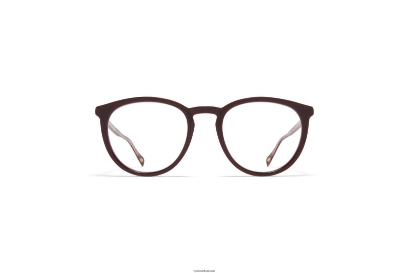 Frame: C126 Burgundy/Silk Purple Bron MYKITA NALA 6H866734 Acetate