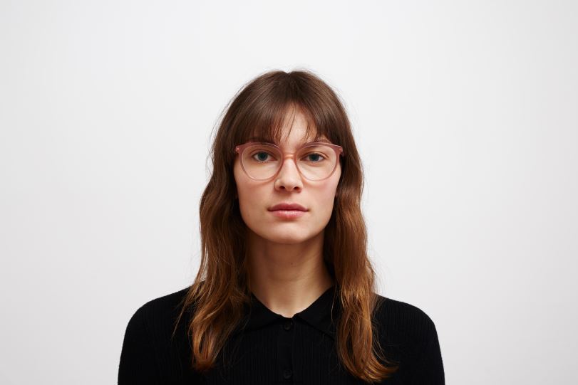 Frame: C131 Pink Clay/Silk Purple Bro MYKITA AYAN 6H866713 Acetate