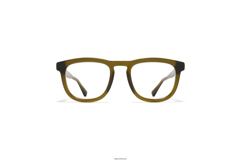 Frame: C158 Peridot/Shiny Silver MYKITA LERATO 6H866511 Acetate
