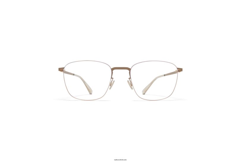 Frame: Champagne Gold/Taupe Grey MYKITA HARU 6H866451 Lessrim