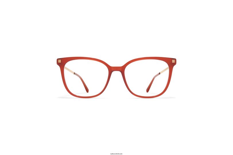 Frame: C152 Milky Peach/Champagne Gol MYKITA KALLA 6H866396 Lite