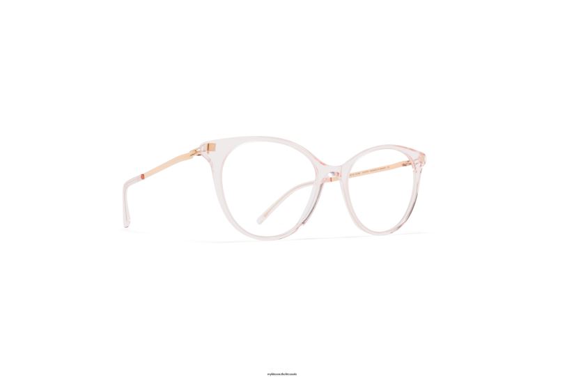 Frame: C20 Rose Water/Champagne Gold MYKITA NANOOK 6H866781 Lite