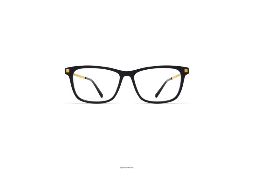 Frame: C6 Black/Glossy Gold MYKITA ESJA 6H866774 Lite