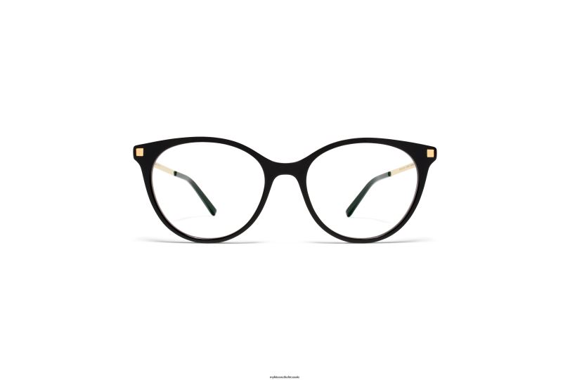 Frame: C6 Black/Glossy Gold MYKITA NANOOK 6H866779 Lite
