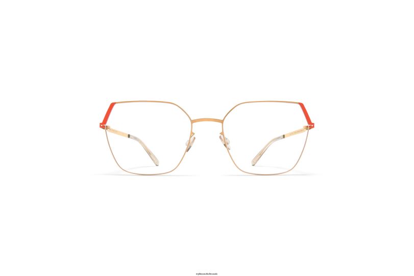 Frame: Glossy Gold/Daylily Orange