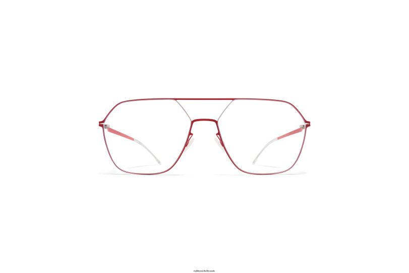 Frame: Goji Red/Silver MYKITA JELVA 6H866256 Lite
