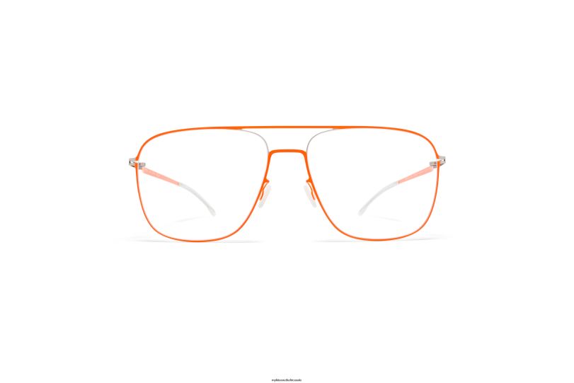 Frame: Silver/Neon Orange
