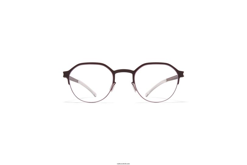 Frame: Ebony Brown/Cranberry MYKITA DORIAN 6H866589 No1
