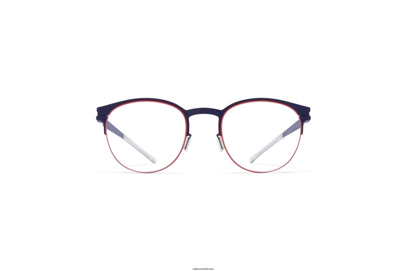 Frame: Navy/Rusty Red