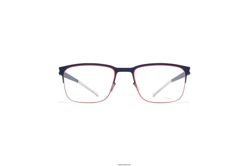 Frame: Navy/Rusty Red
