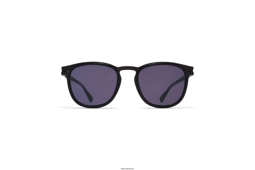 Frame: A6 Black/Black|Lens: Cool Grey Solid MYKITA CANTARA 6H866158 Acetate