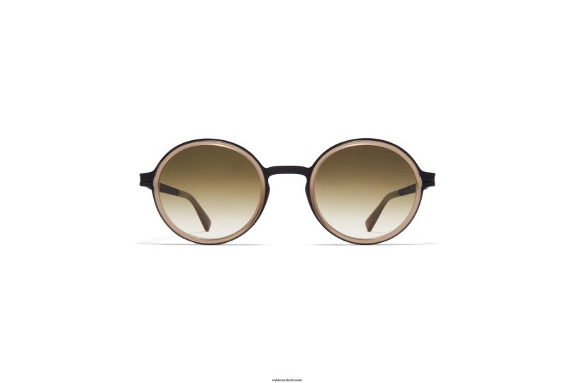Frame: A70 Black/Taupe|Lens: Raw Brown Gradient MYKITA DAYO 6H866185 Acetate