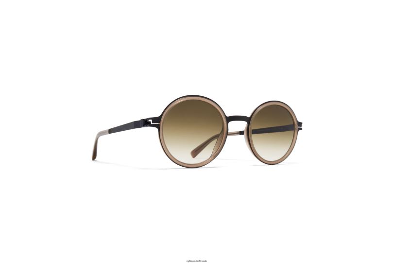 Frame: A70 Black/Taupe|Lens: Raw Brown Gradient MYKITA DAYO 6H866185 Acetate
