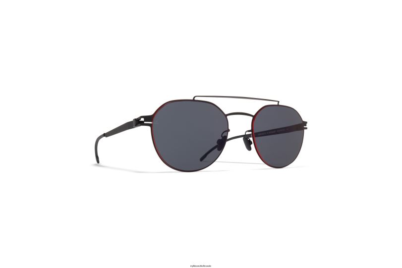 Frame: Black|Lens: Leica Black Polarised Red MYKITA ML04 6H86671 Leica
