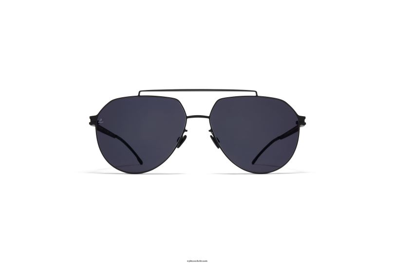 Frame: Black/White|Lens: Leica Black Solid MYKITA ML13 6H86682 Leica