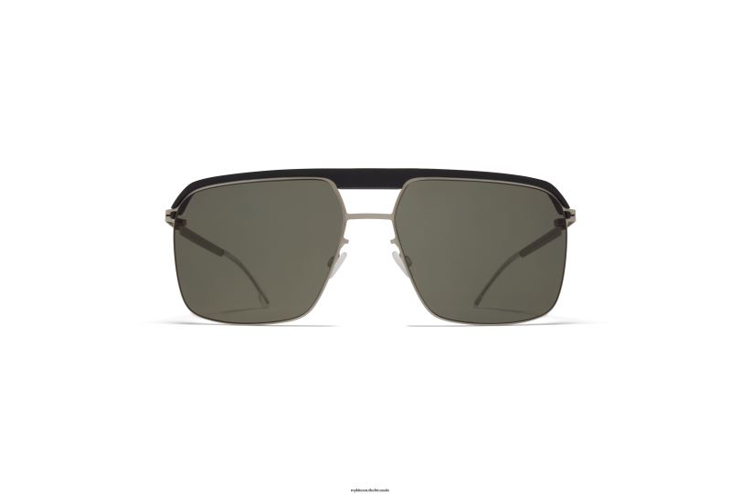 Frame: MH49 Pitch Black/Matte Silver|Lens: Leica G15 Solid MYKITA ML03 6H86668 Leica