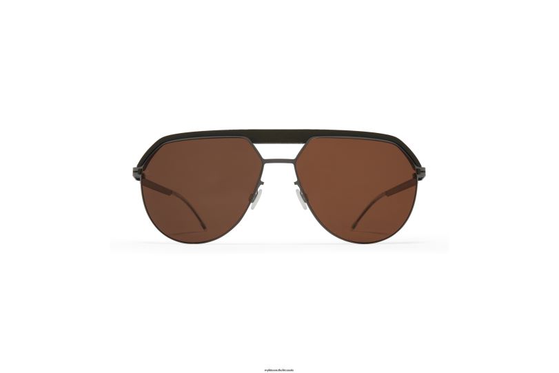 Frame: MH51 Safari Green/Graphite|Lens: Leica Brown Polarise MYKITA ML02 6H86662 Leica