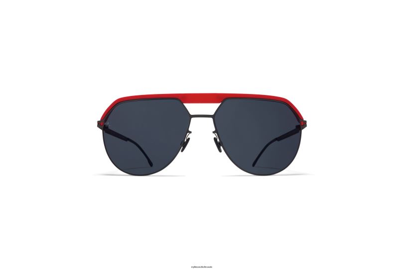 Frame: MH55 Leica Red/Black|Lens: Leica Black Solid MYKITA ML02 6H86666 Leica