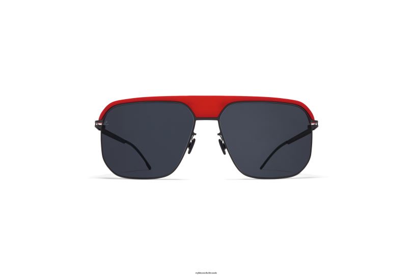Frame: MH55 Leica Red/Black|Lens: Leica Black Solid MYKITA ML06 6H86680 Leica