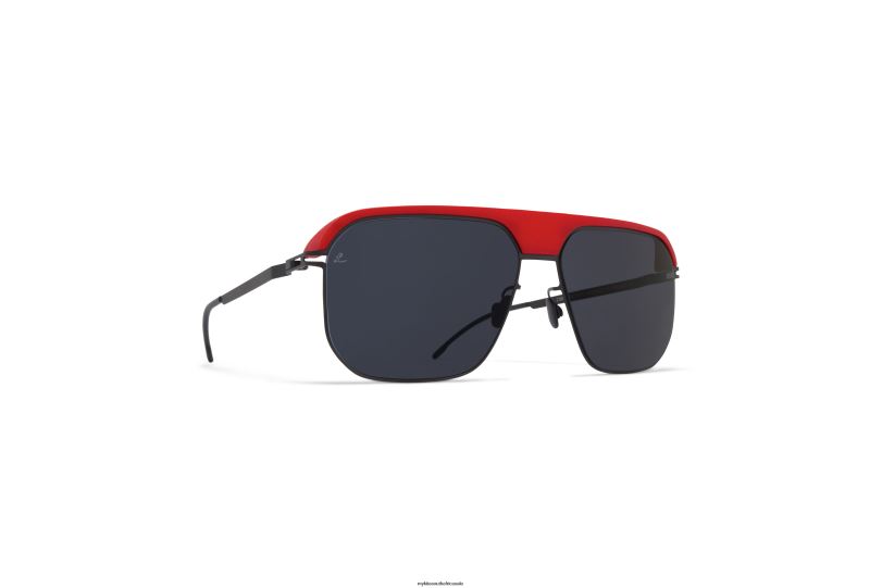 Frame: MH55 Leica Red/Black|Lens: Leica Black Solid MYKITA ML06 6H86680 Leica