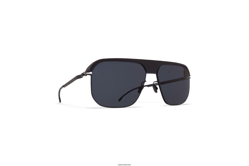 Frame: MH6 Pitch Black/Black|Lens: Leica Black Polarised MYKITA ML06 6H86678 Leica