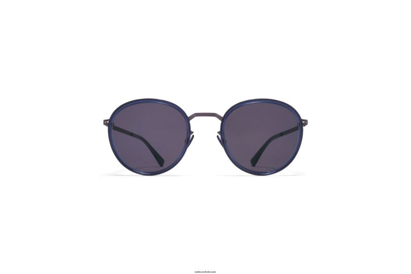 Frame: A66 Blackberry/Deep Ocean|Lens: Cool Grey Solid MYKITA TUVA 6H866221 Lite