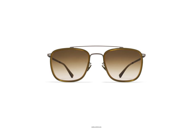 Frame: A67 Graphite/Peridot|Lens: Raw Brown Gradient MYKITA JEPPE 6H86627 Lite
