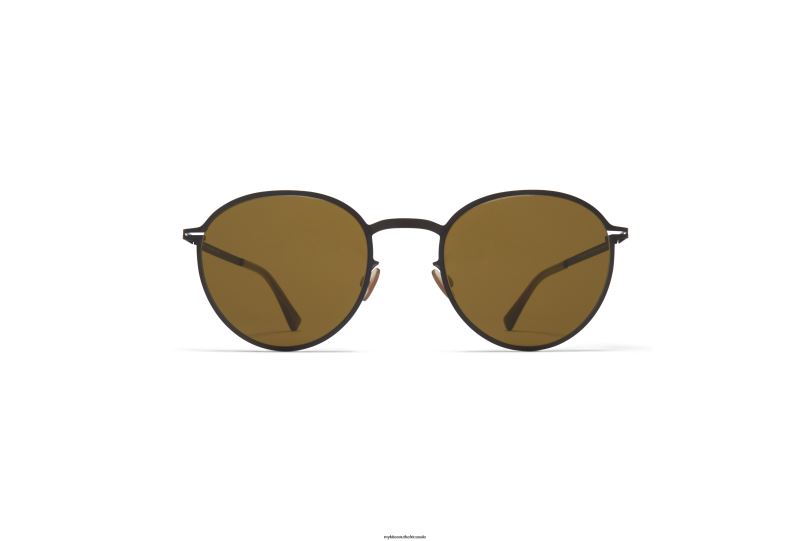Frame: Black|Lens: Raw Brown Solid MYKITA KASIMIR 6H866181 Lite