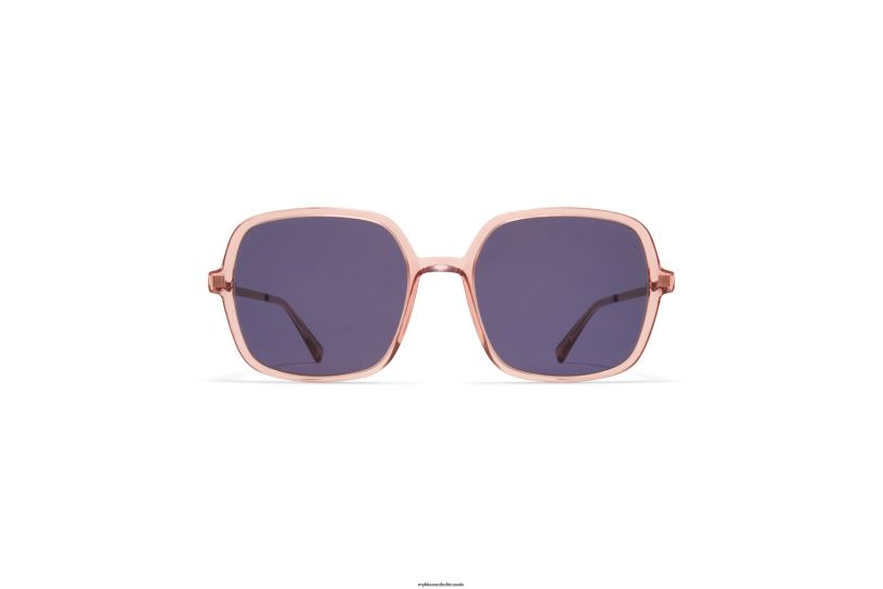 Frame: C104 Melrose/Purple Bronze|Lens: Cool Grey Solid MYKITA SAIMA 6H866125 Lite
