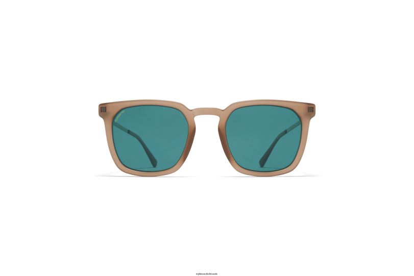 Frame: C106 Matte Taupe/Shiny Graphit|Lens: Polarized Pro Ocean Blue MYKITA BORGA 6H866112 Lite
