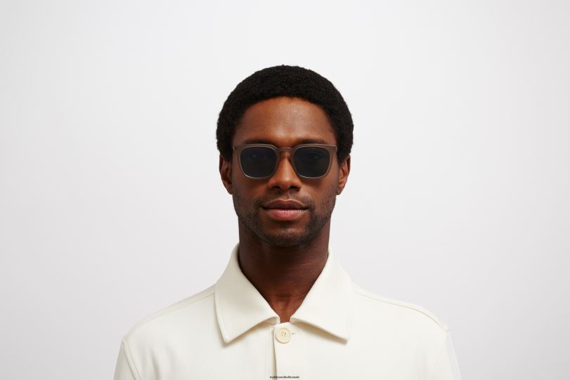 Frame: C106 Matte Taupe/Shiny Graphit|Lens: Polarized Pro Ocean Blue MYKITA BORGA 6H866112 Lite