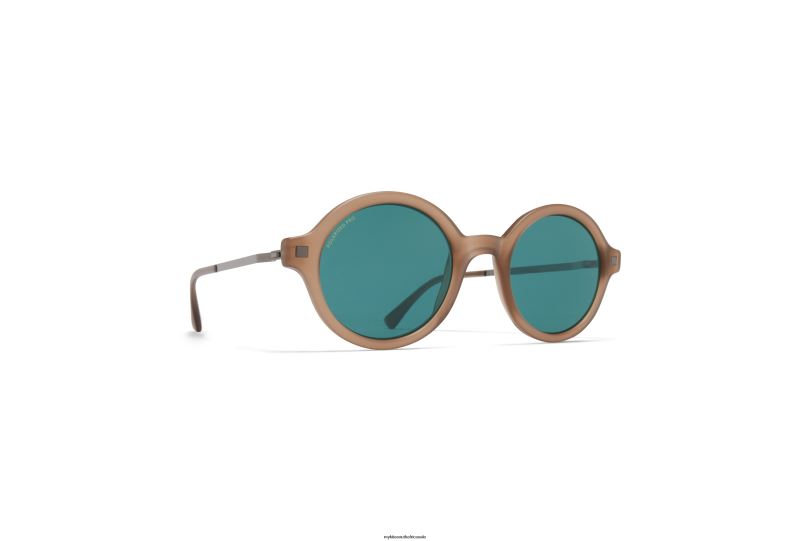 Frame: C106 Matte Taupe/Shiny Graphit|Lens: Polarized Pro Ocean Blue MYKITA ESBO 6H866178 Lite