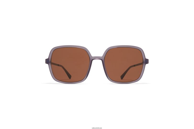 Frame: C93 Matte Smoke/Blackberry|Lens: Brown Solid