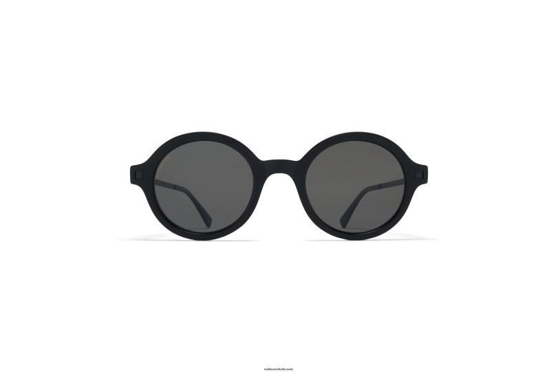 Frame: C98 Matte Black/Black|Lens: Polarized Pro Hi-Con Grey MYKITA ESBO 6H866175 Lite
