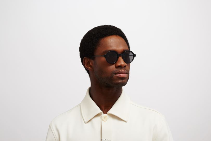 Frame: C98 Matte Black/Black|Lens: Polarized Pro Hi-Con Grey MYKITA ESBO 6H866175 Lite