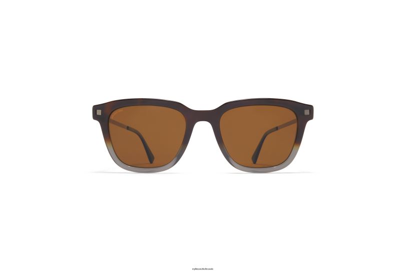 Frame: C9 Santiago Gradient/Shiny Gra|Lens: Pol. Pro Amber Brown MYKITA HOLM 6H866119 Lite