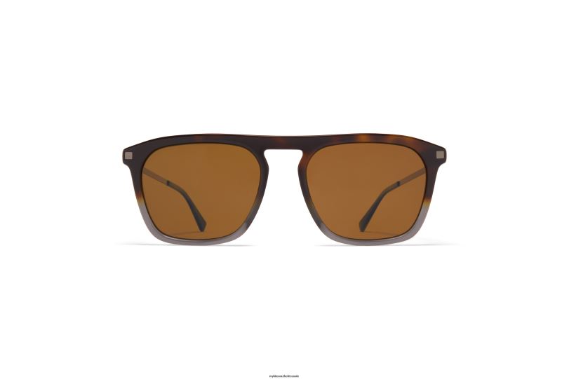 Frame: C9 Santiago Gradient/Shiny Gra|Lens: Polarized Pro Amber Brown MYKITA KALLIO 6H866122 Lite