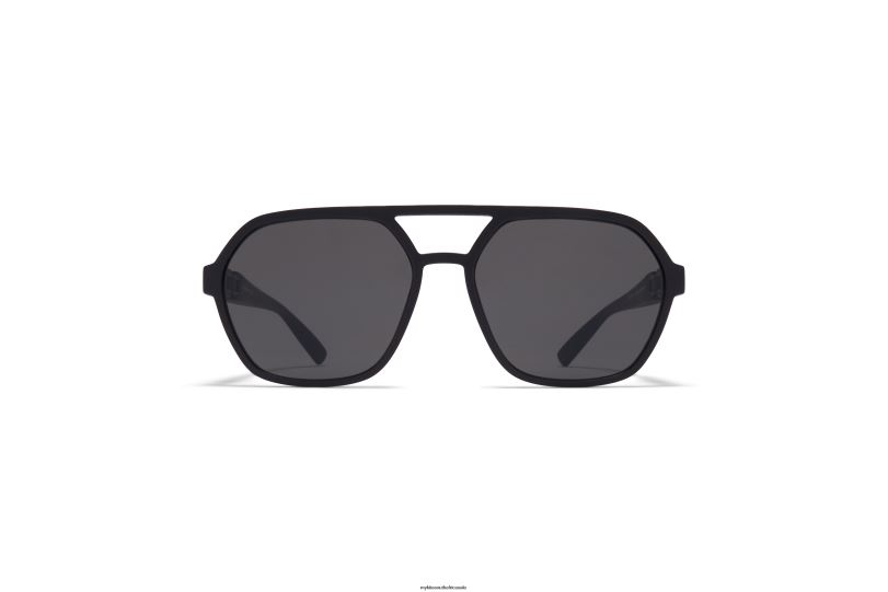 Frame: MD1 Pitch Black|Lens: Dark Grey Solid MYKITA HYDRA 6H86652 Mylon