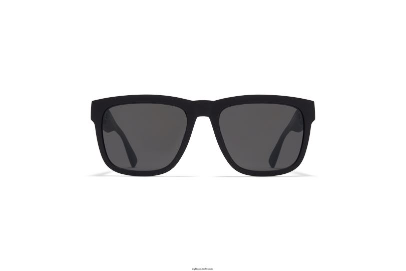 Frame: MD1 Pitch Black|Lens: Dark Grey Solid MYKITA WAVE 6H866153 Mylon