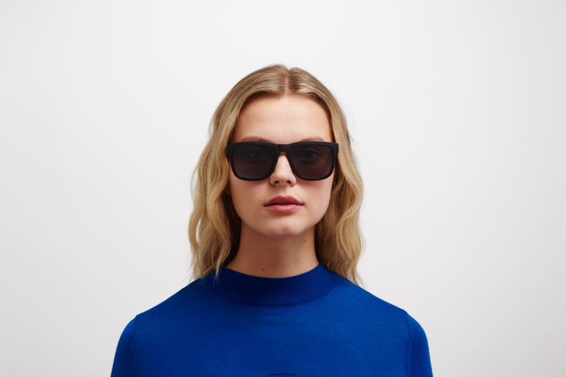 Frame: MD1 Pitch Black|Lens: Dark Grey Solid MYKITA WAVE 6H866153 Mylon