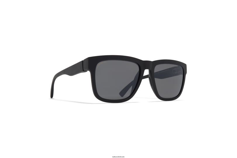 Frame: MD1 Pitch Black|Lens: Polarized Pro Hi-Con Grey MYKITA WAVE 6H866154 Mylon