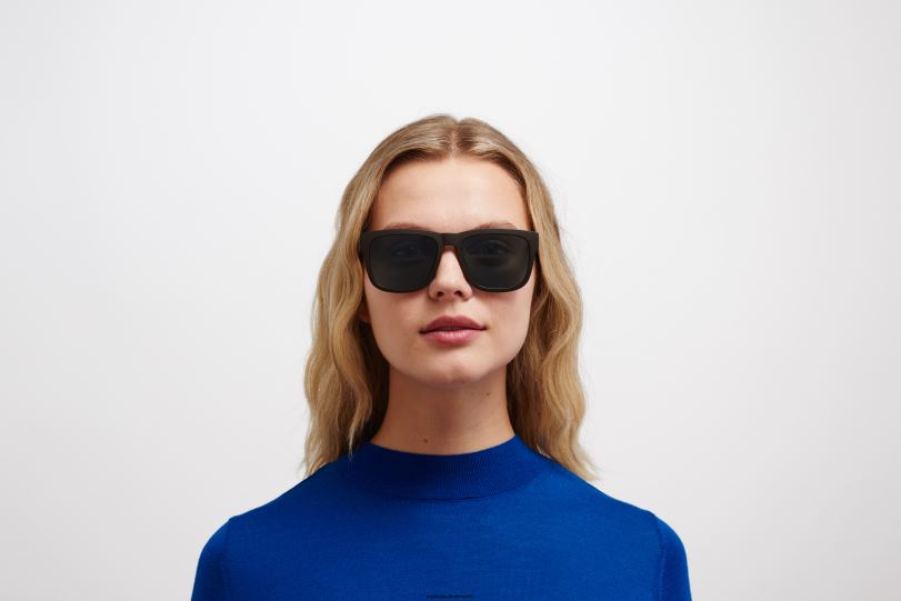 Frame: MD22 Ebony Brown|Lens: Polarized Pro Ocean Blue MYKITA WAVE 6H866155 Mylon