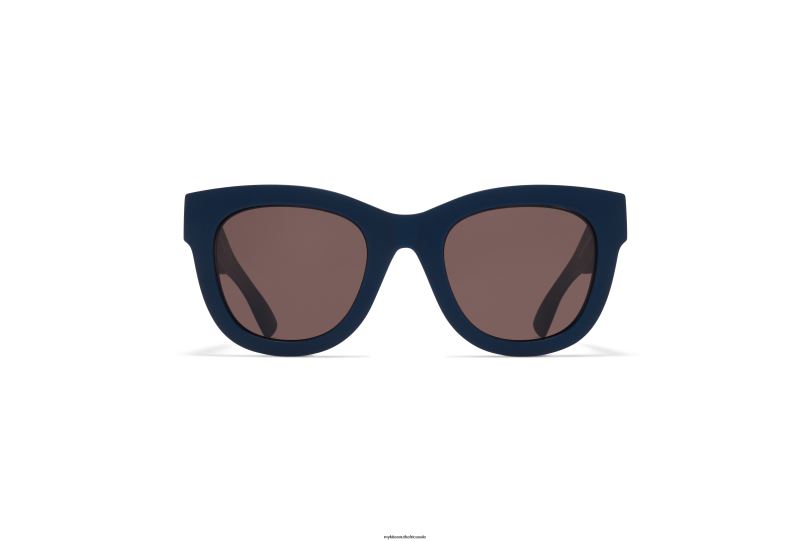 Frame: MD34 Indigo|Lens: Brown Solid MYKITA DEW 6H866137 Mylon