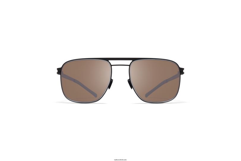 Frame: Black/White|Lens: Polarized Pro HiCon Brown MYKITA ELI 6H86616 No1