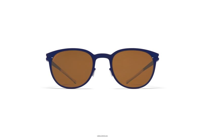 Frame: Blue Velvet|Lens: Polarized Pro Amber Brown MYKITA TRUMAN 6H866172 No1
