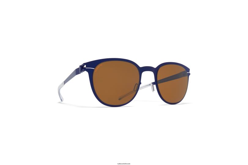 Frame: Blue Velvet|Lens: Polarized Pro Amber Brown MYKITA TRUMAN 6H866172 No1