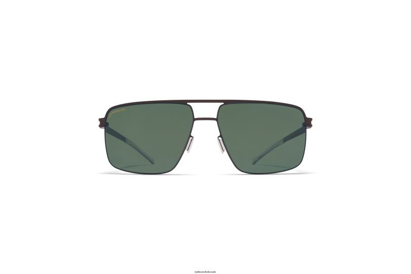 Frame: Dark Brown|Lens: Polarized Pro Green 15 MYKITA JOSHUA 6H86620 No1