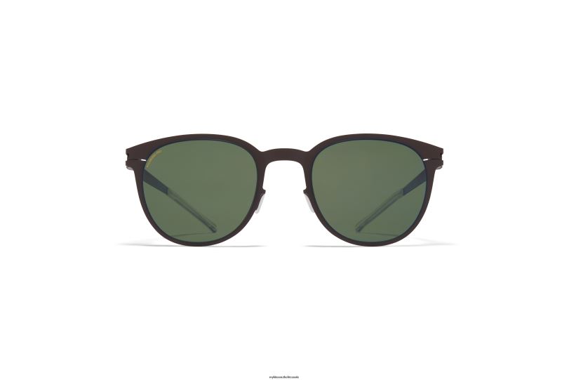 Frame: Dark Brown|Lens: Polarized Pro Green