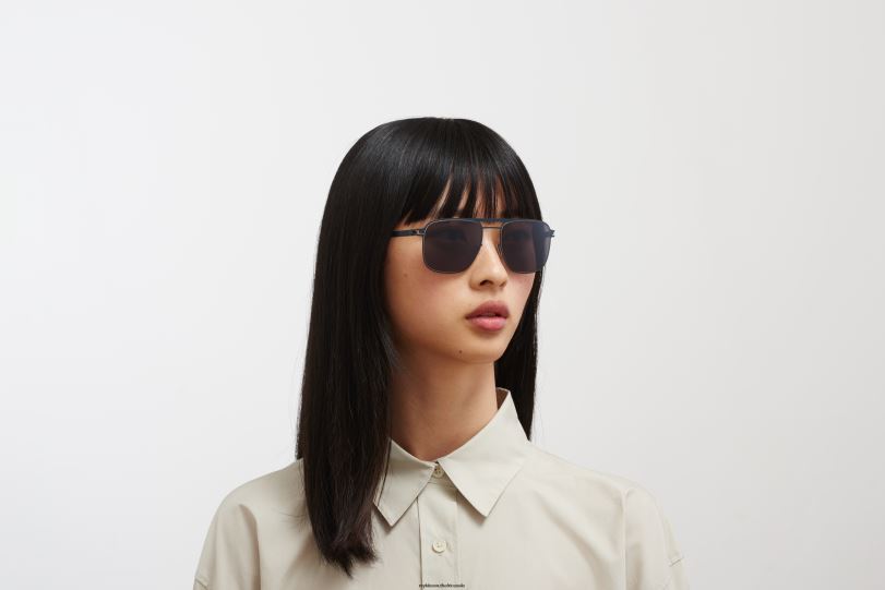 Frame: Indigo/Dark Sand|Lens: Polarized Pro Hi-Con Grey MYKITA ELI 6H86615 No1